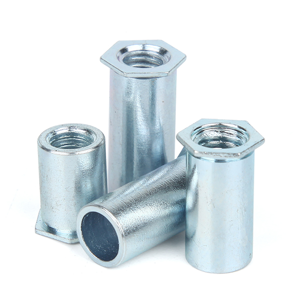 通孔六角壓鉚螺母柱 不銹鋼(304/316)碳鋼 合金鋼